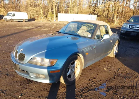 1997 BMW Z3 1.9L Roadster из США, поврежденный, VIN 4USCH7323VLE02058